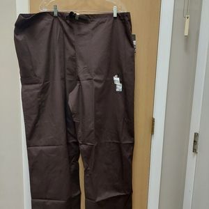 Brown Scub Pants